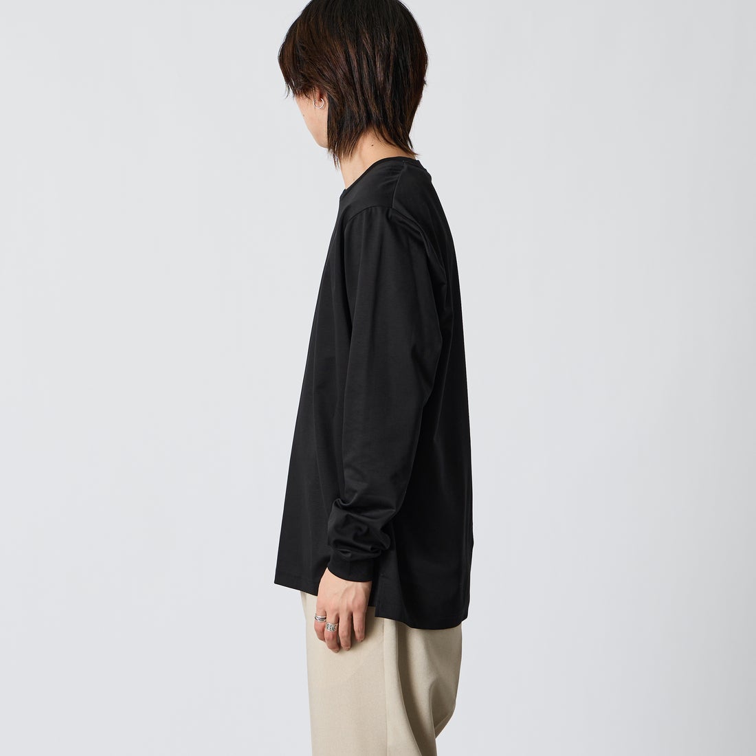 TATRAS [タトラス] SICADO シカード Tシャツ [MCKA0054083588] BLACK &&モデル身長：177cm 着用サイズ：3&&