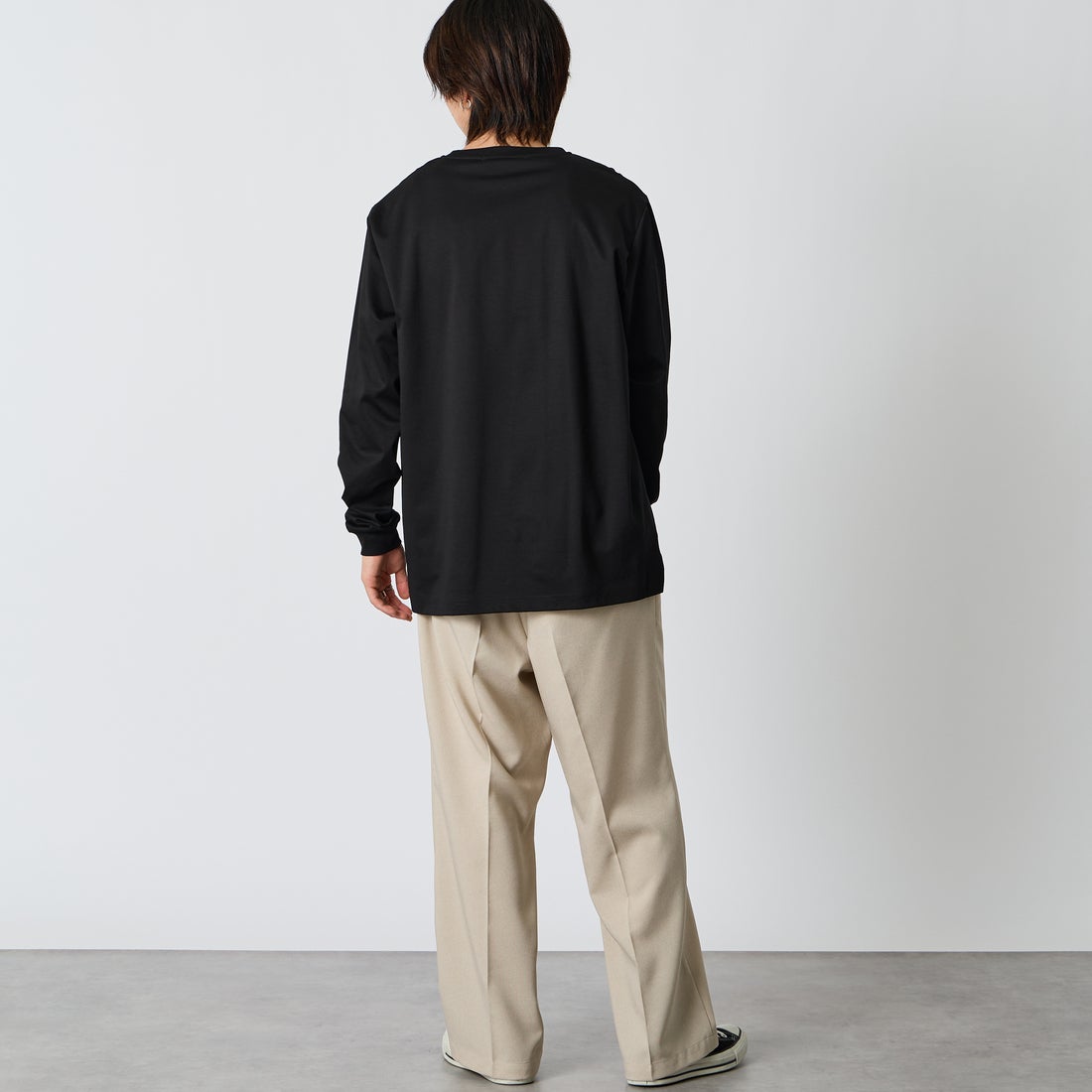 TATRAS [タトラス] SICADO シカード Tシャツ [MCKA0054083588] BLACK &&モデル身長：177cm 着用サイズ：3&&