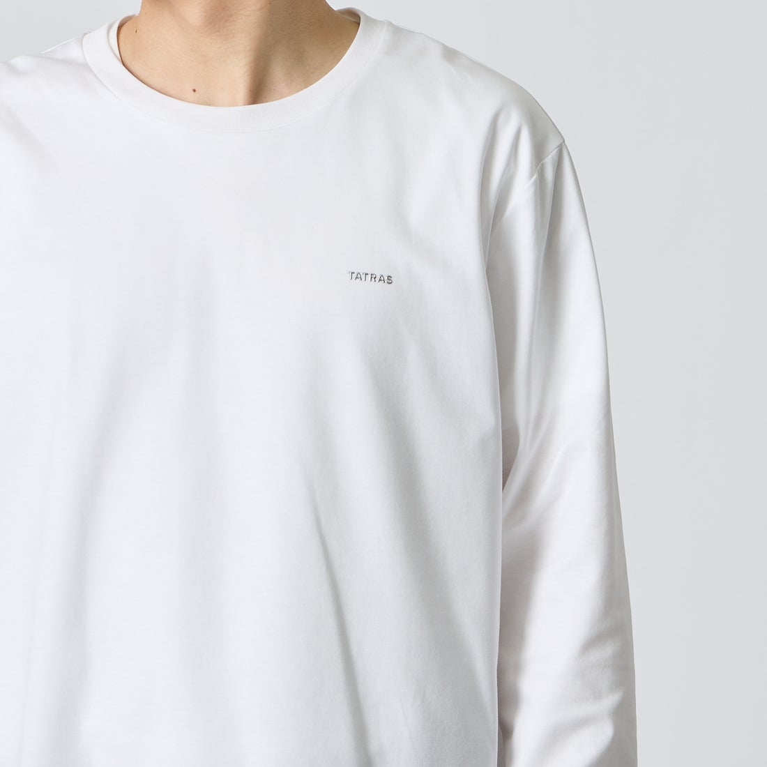 TATRAS [タトラス] SICADO シカード Tシャツ [MCKA0054083588] WHITE &&モデル身長：168cm 着用サイズ：2&&