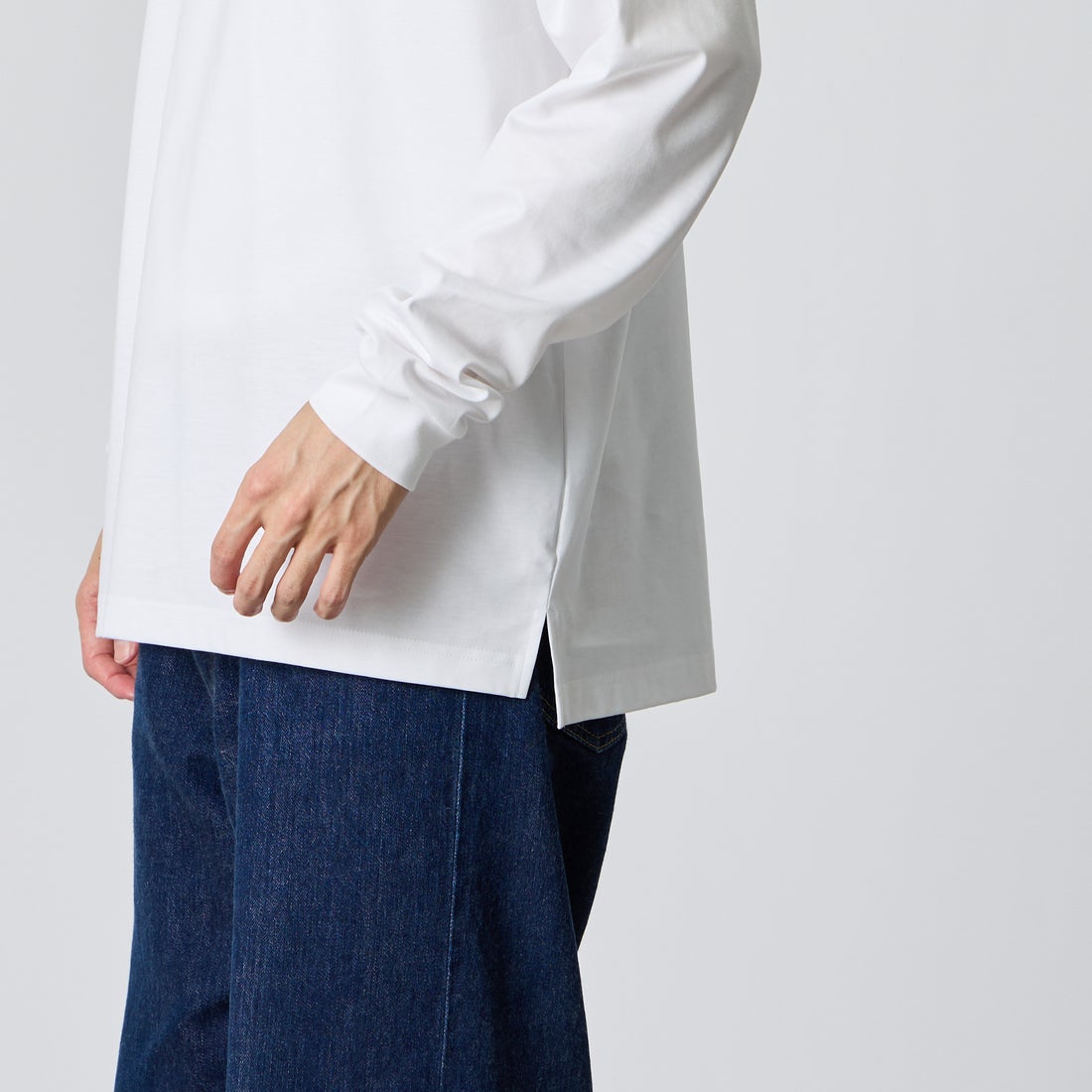 TATRAS [タトラス] SICADO シカード Tシャツ [MCKA0054083588] WHITE &&モデル身長：168cm 着用サイズ：2&&