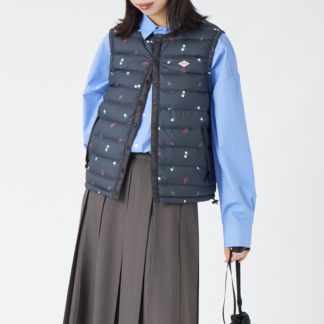 BLK FLOWER&&モデル身長：162cm 着用サイズ：S&&