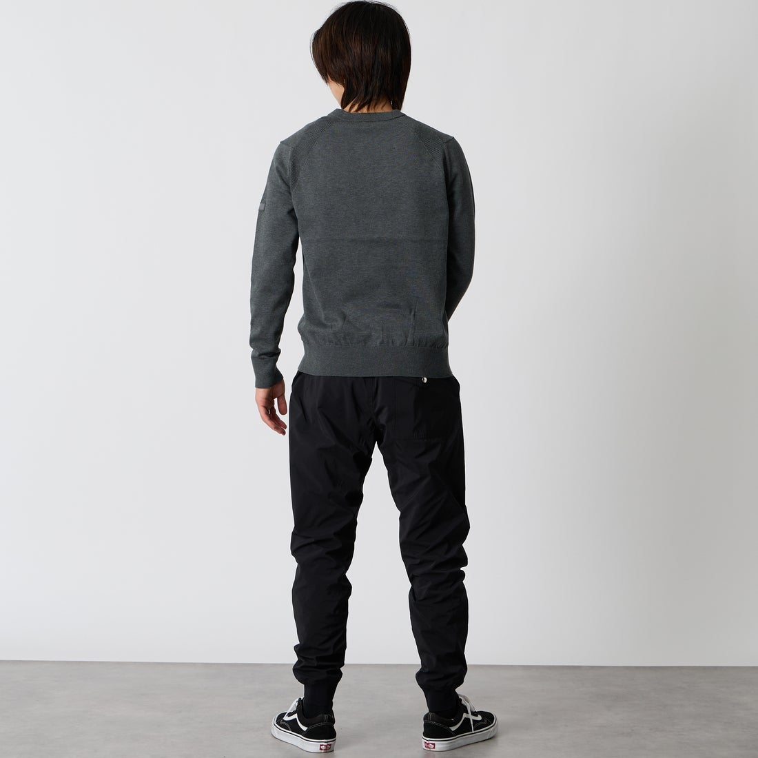 TATRAS [タトラス] MARIANO/マリアーノ パンツ [MCKA0601103588] BLACK &&モデル身長：177cm 着用サイズ：2&&