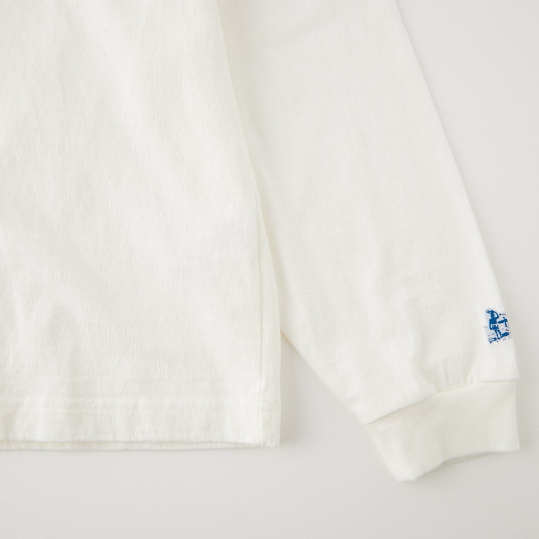 The Endless Summer [エンドレスサマー] SEVENS BUHI フロッキープリントロングスリーブTシャツ [1280-26774311] 07 WHITE
