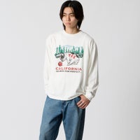 07 WHITE&&モデル身長：177cm 着用サイズ：M&&