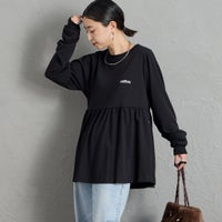 09 BLACK&&モデル身長：150cm 着用サイズ：F&&