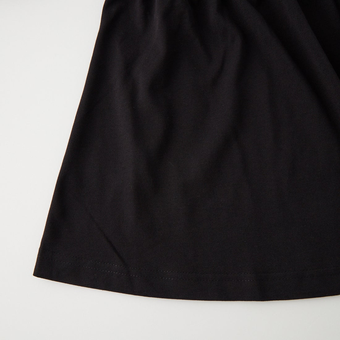 THOUSAND MILE [サウザンド マイル] ウエストギャザー ロングスリーブTシャツ [TM262TC00072] 09 BLACK