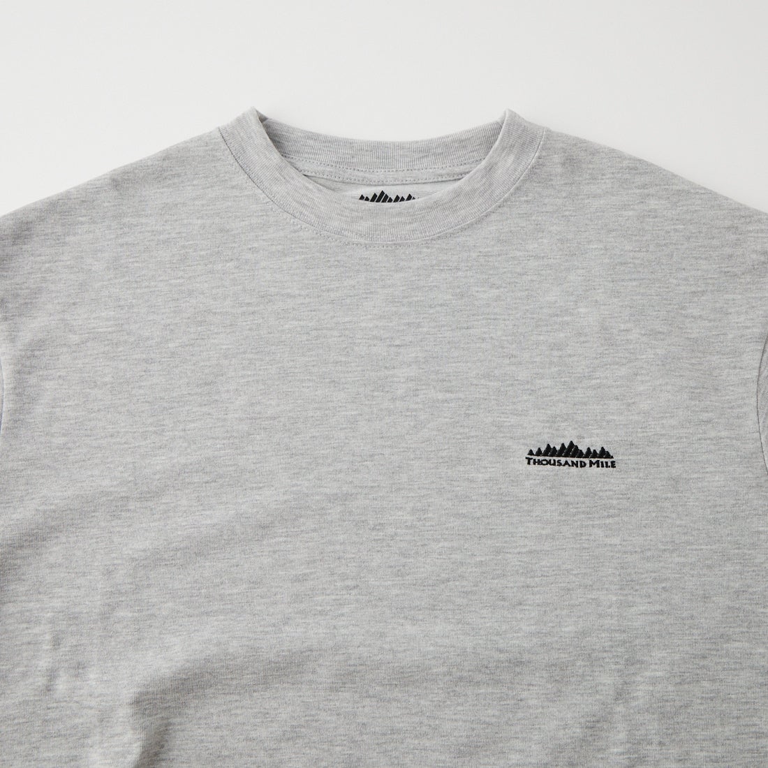 THOUSAND MILE [サウザンド マイル] ロングスリーブTシャツ [TM262TC00060] 15 MD.GRAY