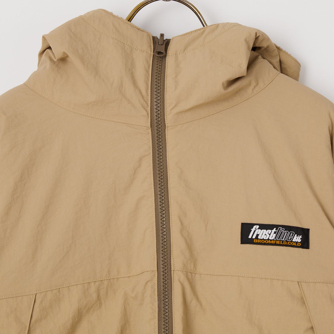 frostline [フロストライン] 別注 リバーシブルフードブルゾン [FL29-JK-IN6-JF] BEIGE