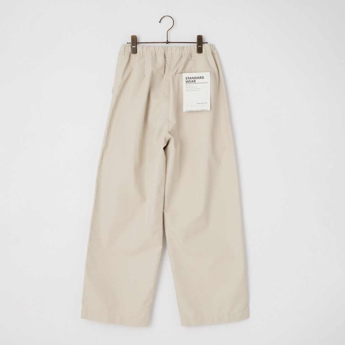 Jeans Factory Clothes [ジーンズファクトリークローズ] タックイージーチノパンツ [IN35-PT-6]  ｷﾅﾘ