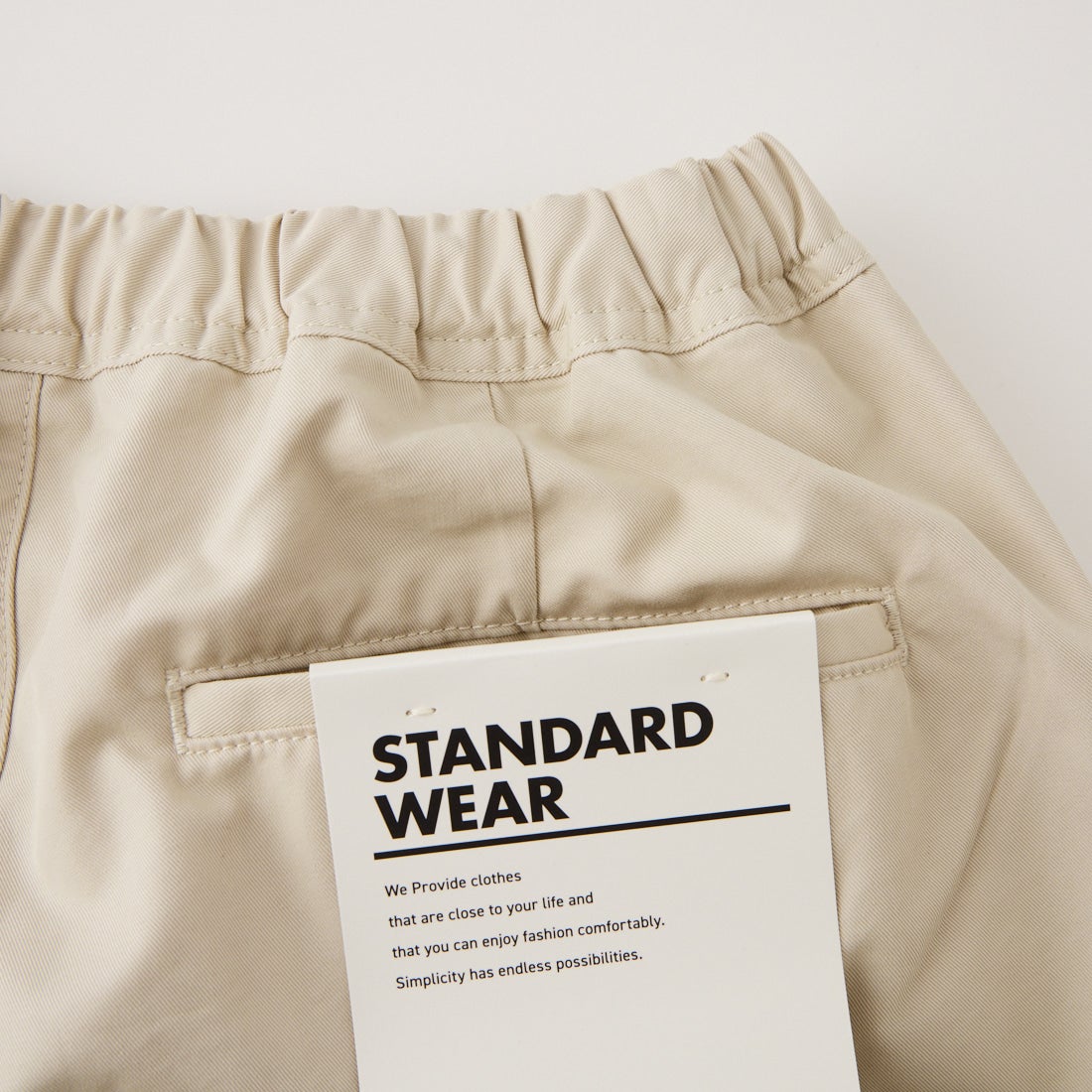Jeans Factory Clothes [ジーンズファクトリークローズ] タックイージーチノパンツ [IN35-PT-6]  ｷﾅﾘ