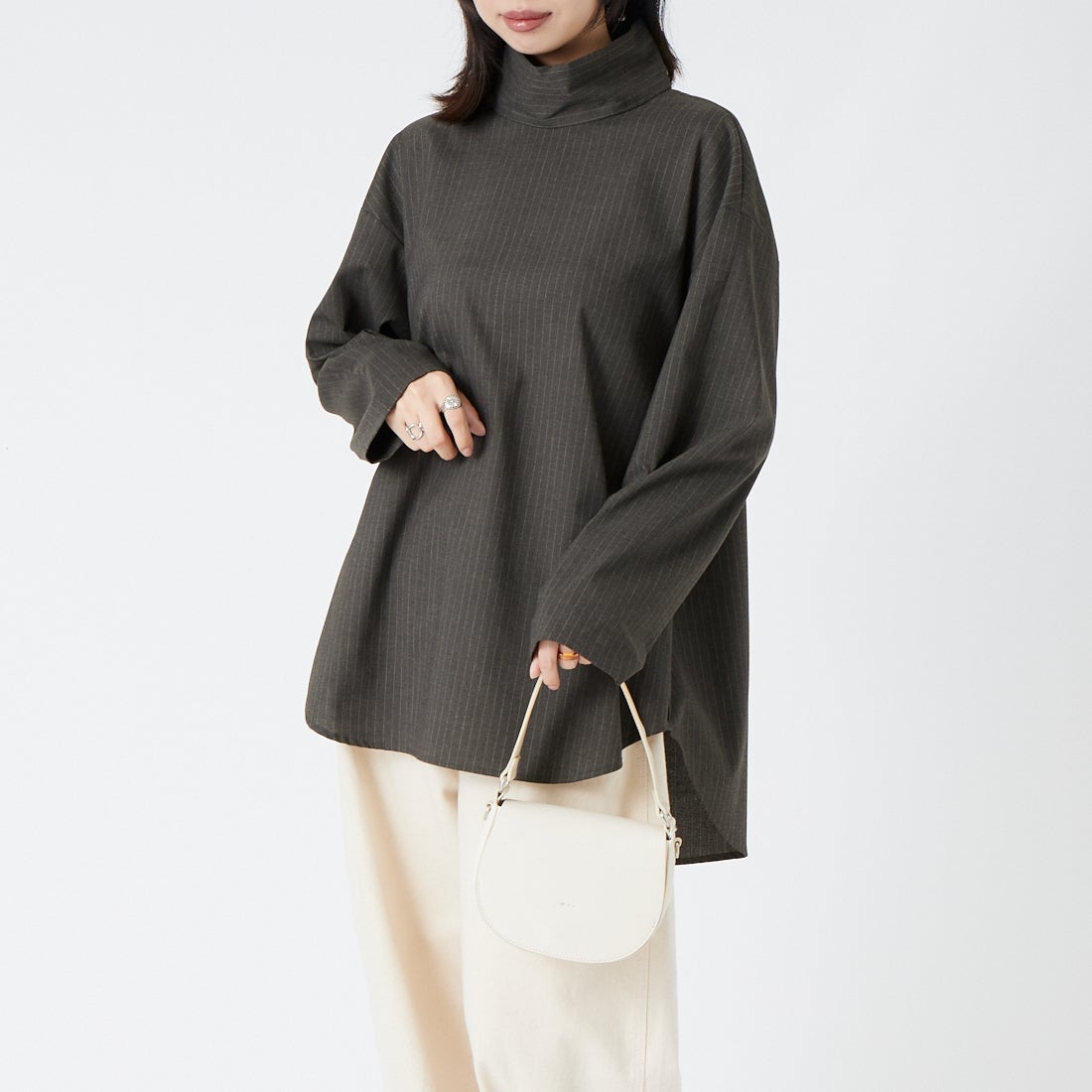 ﾁｬｺｰﾙST&&モデル身長：162cm 着用サイズ：F&&