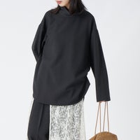 ﾌﾞﾗｯｸ&&モデル身長：162cm 着用サイズ：F&&