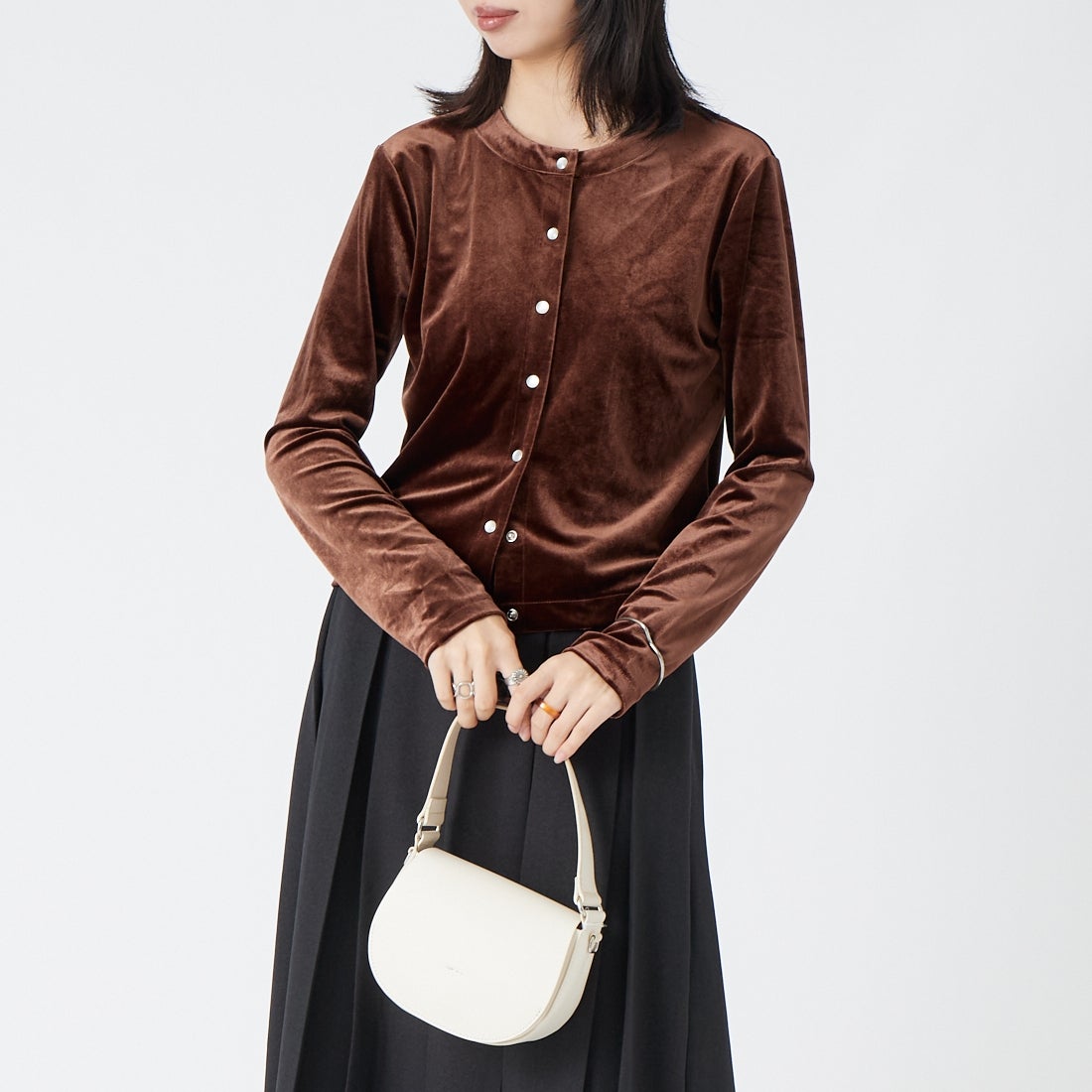 BRN&&モデル身長：162cm 着用サイズ：F&&
