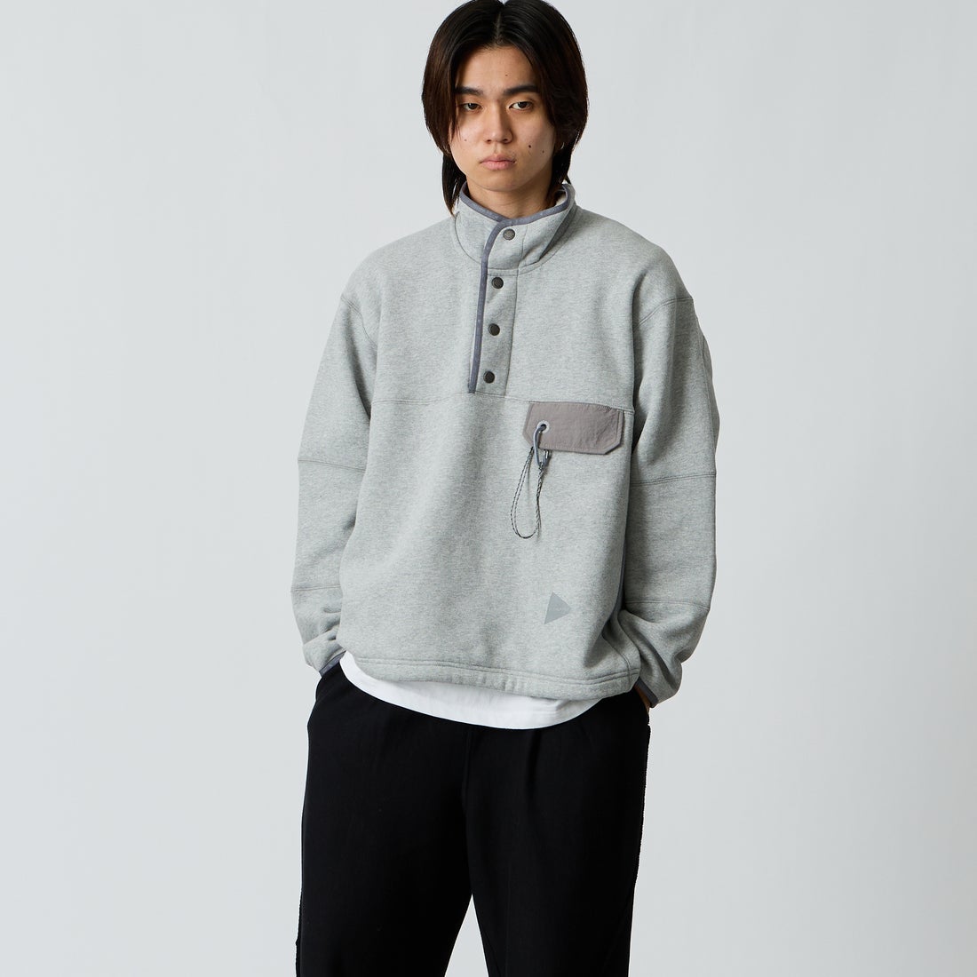 L.GRAY&&モデル身長：177cm 着用サイズ：M&&