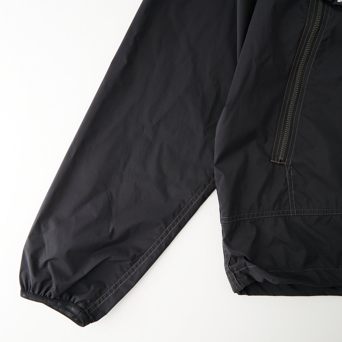 and wander [アンドワンダー] PERTEX ウィンドジャケット [5746921016] BLACK