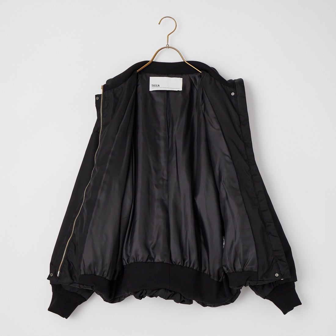 TICCA [ティッカ] スタンドネックブルゾン [TBFA-014] BLACK