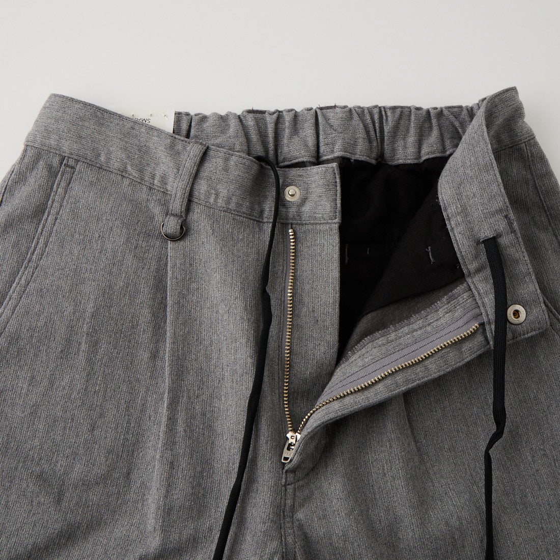 Jeans Factory Clothes [ジーンズファクトリークローズ] ソフトサーモコードストレッチ 1Pイージートラウザー [JFC-264-054] 64 GRY
