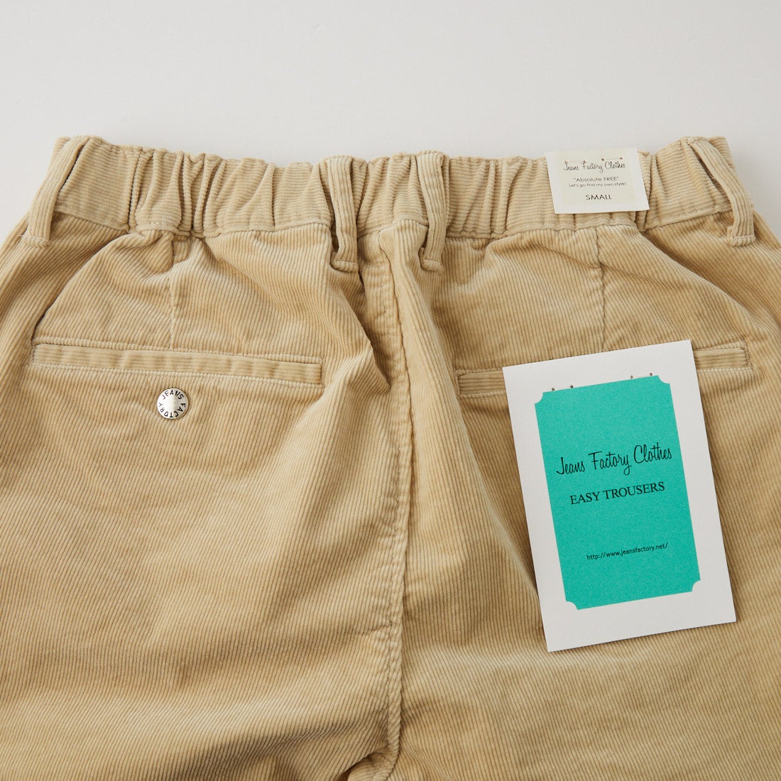 Jeans Factory Clothes [ジーンズファクトリークローズ] 16Wストレッチコーデュロイ 1Pイージートラウザー [JFC-264-055] 68 OFF
