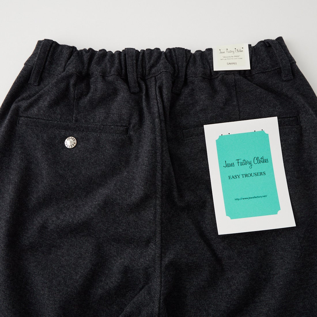 Jeans Factory Clothes [ジーンズファクトリークローズ] T/R起毛ストレッチ 1Pイージートラウザー [JFC-264-056] 02 NAVY