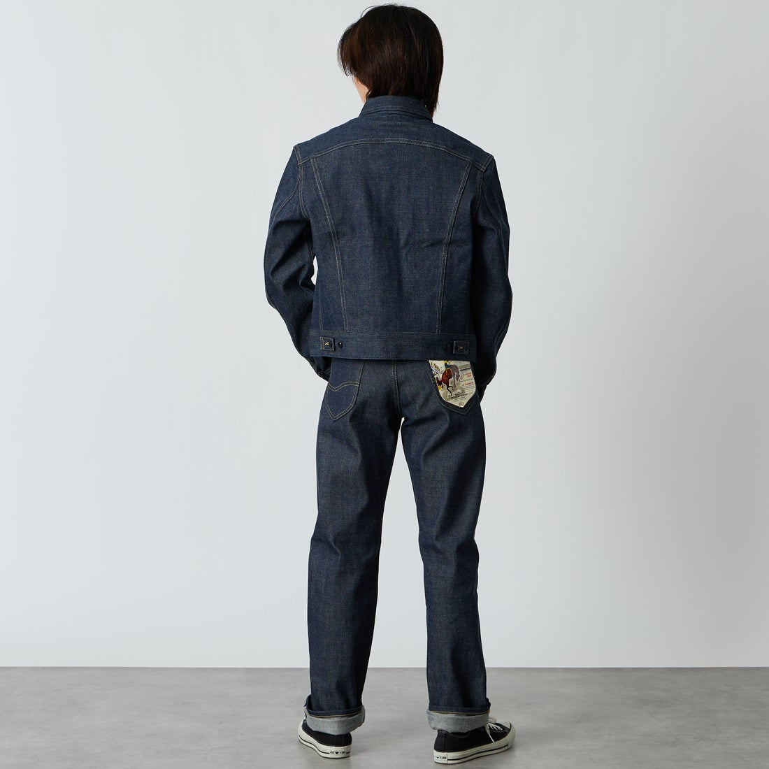 LEE [リー] THE ARCHIVES RIDERS 101-Z 1948モデル [LM6331] 89 N.W &&モデル身長：177cm 着用サイズ：30&&