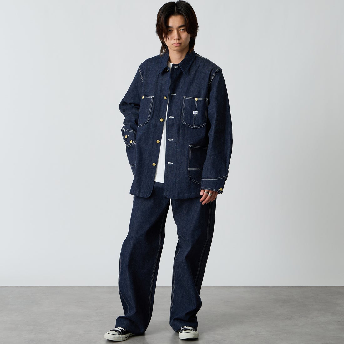 LEE [リー] THE ARCHIVES 11-W 1949モデル [LM6111] 89 N.W &&モデル身長：177cm 着用サイズ：30&&