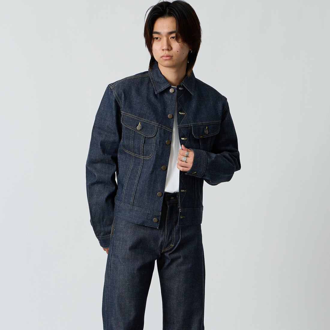 LEE [リー] THE ARCHIVES 101-J 1948モデル [LM6015] 89 N.W &&モデル身長：177cm 着用サイズ：40&&