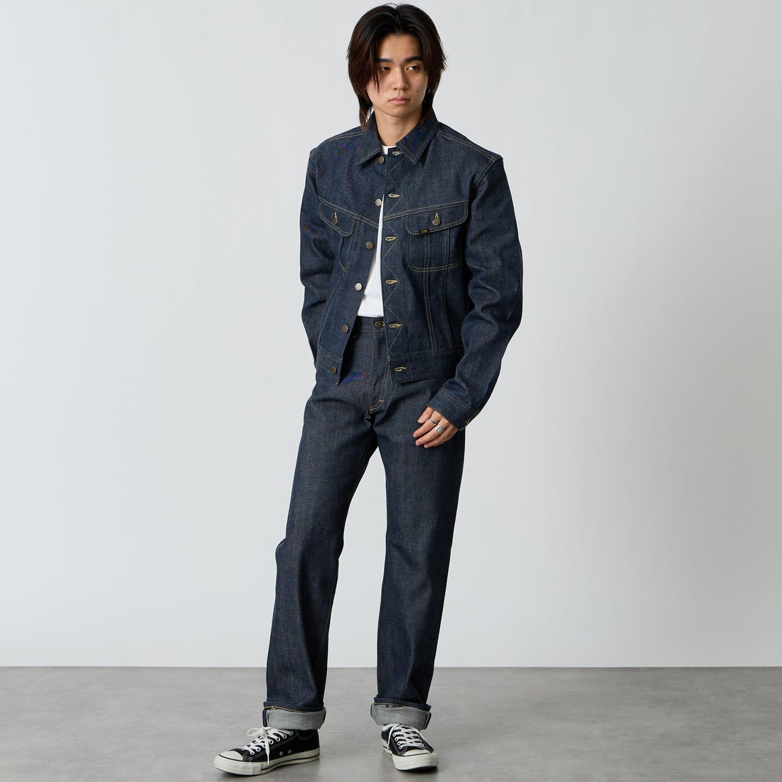 LEE [リー] THE ARCHIVES 101-J 1948モデル [LM6015] 89 N.W &&モデル身長：177cm 着用サイズ：40&&