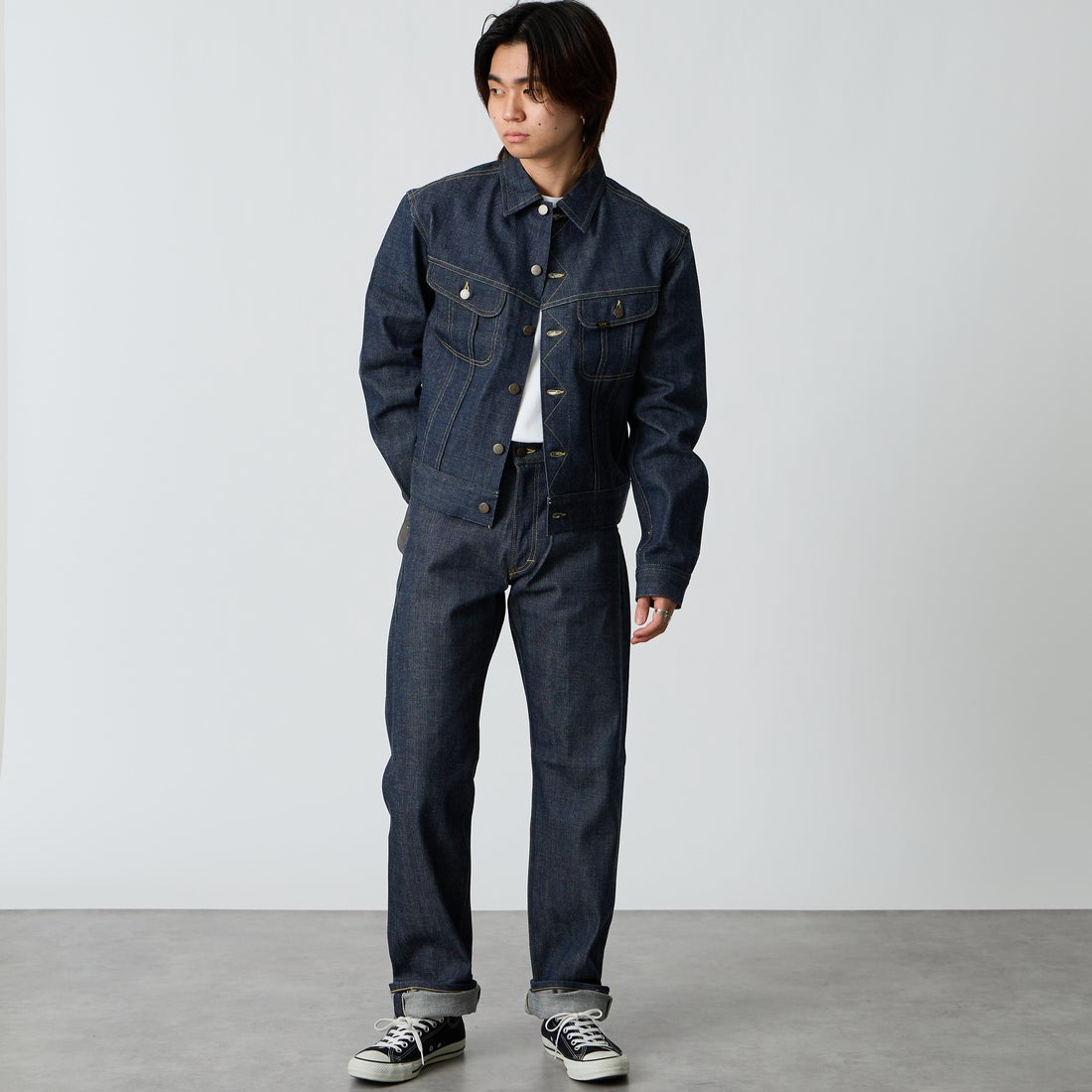 LEE [リー] THE ARCHIVES 101-J 1948モデル [LM6015] 89 N.W &&モデル身長：177cm 着用サイズ：40&&