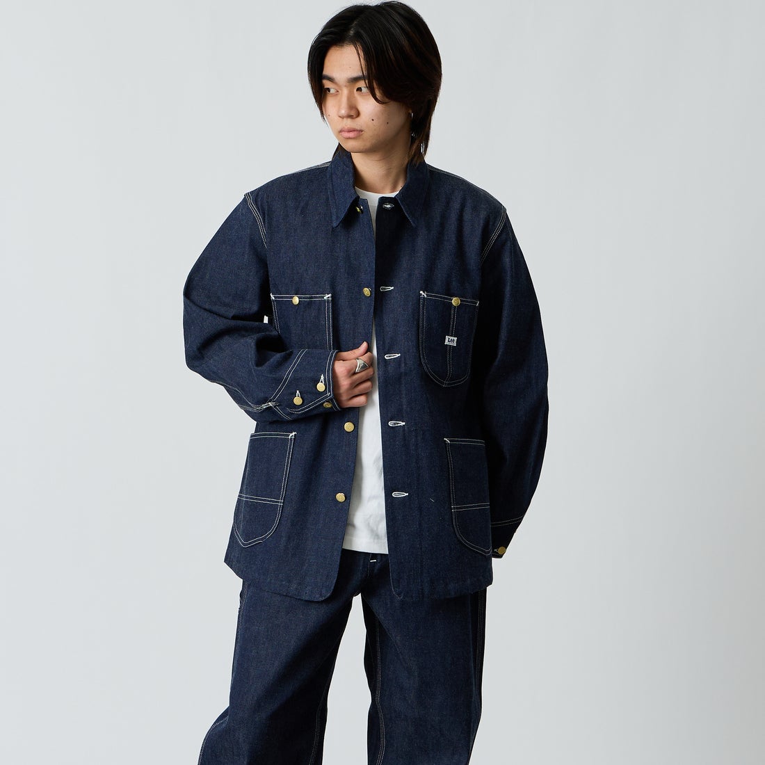 LEE [リー] THE ARCHIVES 91-Jジャケット 1947モデル [LM6018] 89 N.W &&モデル身長：177cm 着用サイズ：40&&