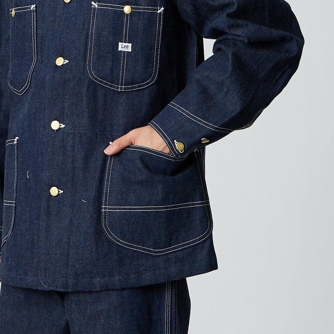 LEE [リー] THE ARCHIVES 91-Jジャケット 1947モデル [LM6018] 89 N.W &&モデル身長：177cm 着用サイズ：40&&