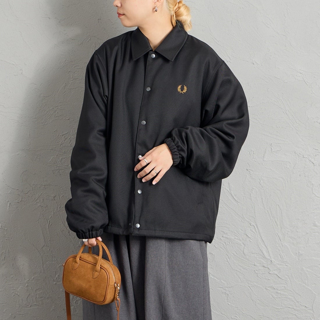 BLACK/DARK&&モデル身長：156cm 着用サイズ：S&&