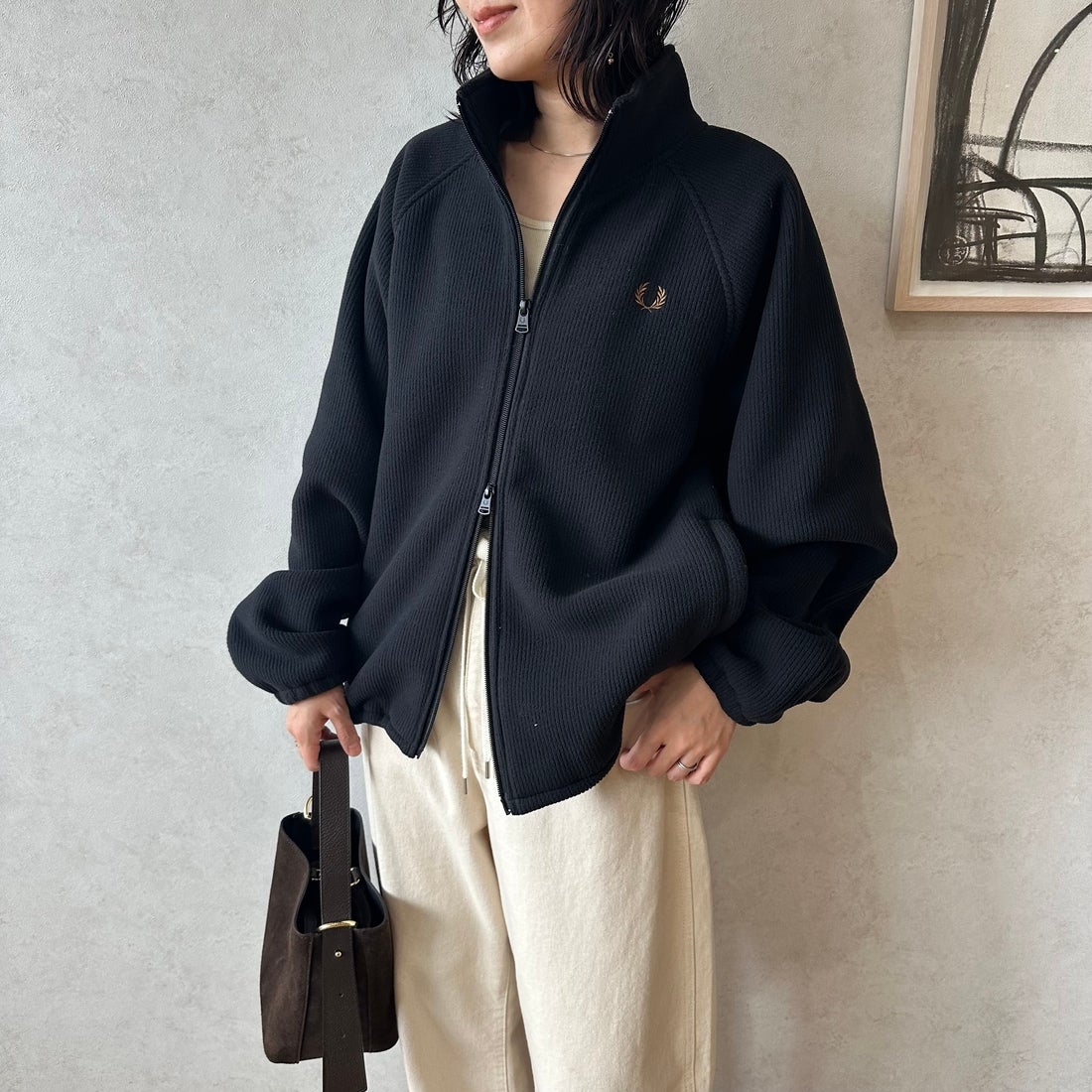 BLACK/DARK&&モデル身長：160cm 着用サイズ：S&&