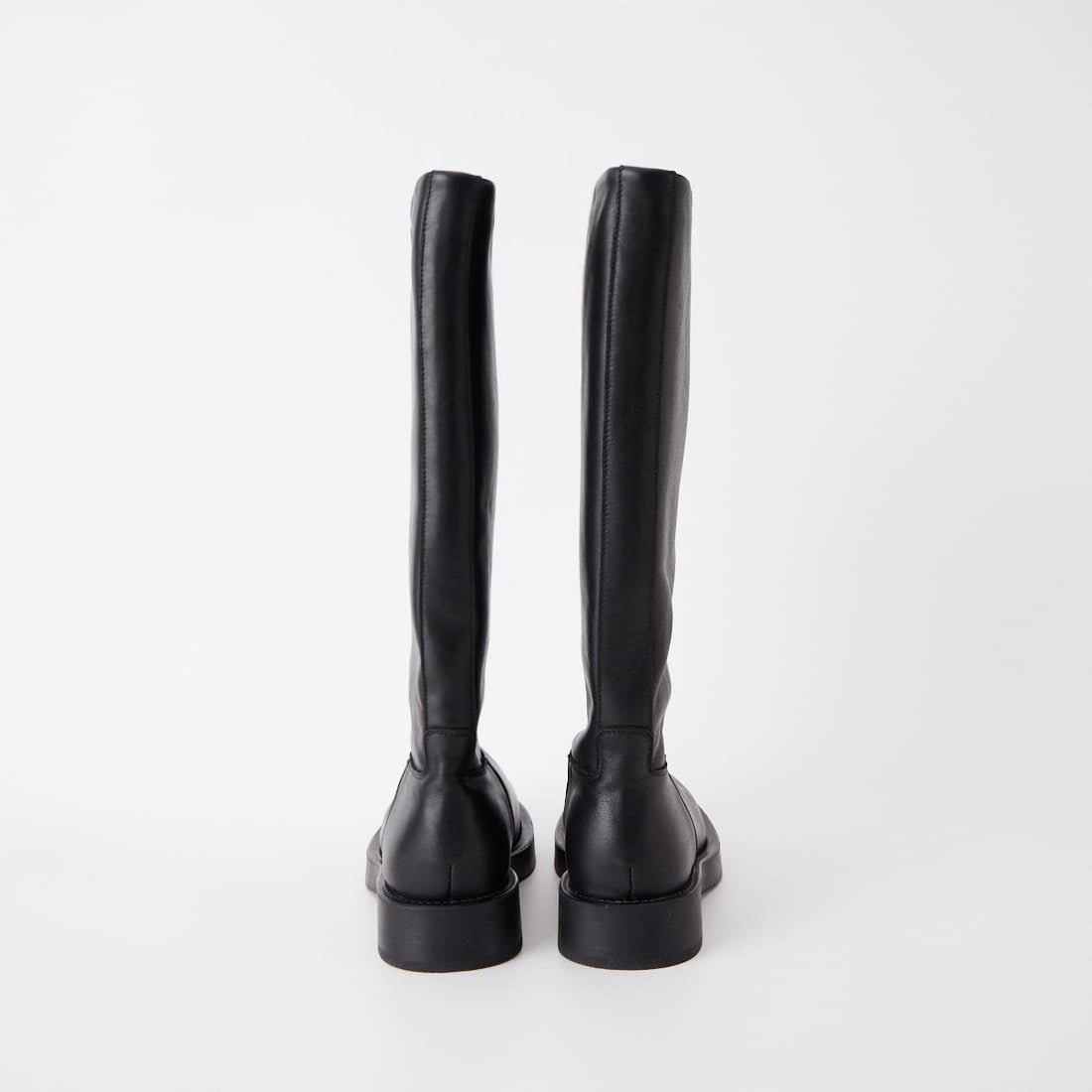 REMME [レメ] 別注 プラットフォーム レザーロングブーツ [ZH-26W020-JF] BLACK