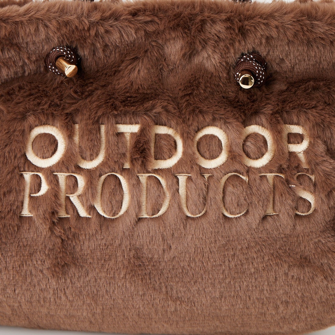 OUTDOOR PRODUCTS [アウトドアプロダクツ] シャーリングショルダーバッグ [BR-OUT-26AW16] BROWN