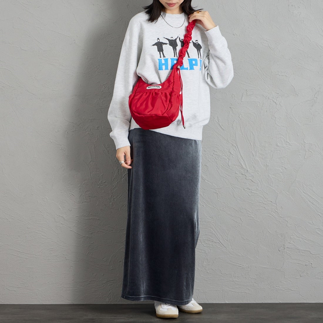 OUTDOOR PRODUCTS [アウトドアプロダクツ] エッグショルダーバッグ [BR-OUT-26AW13] RED