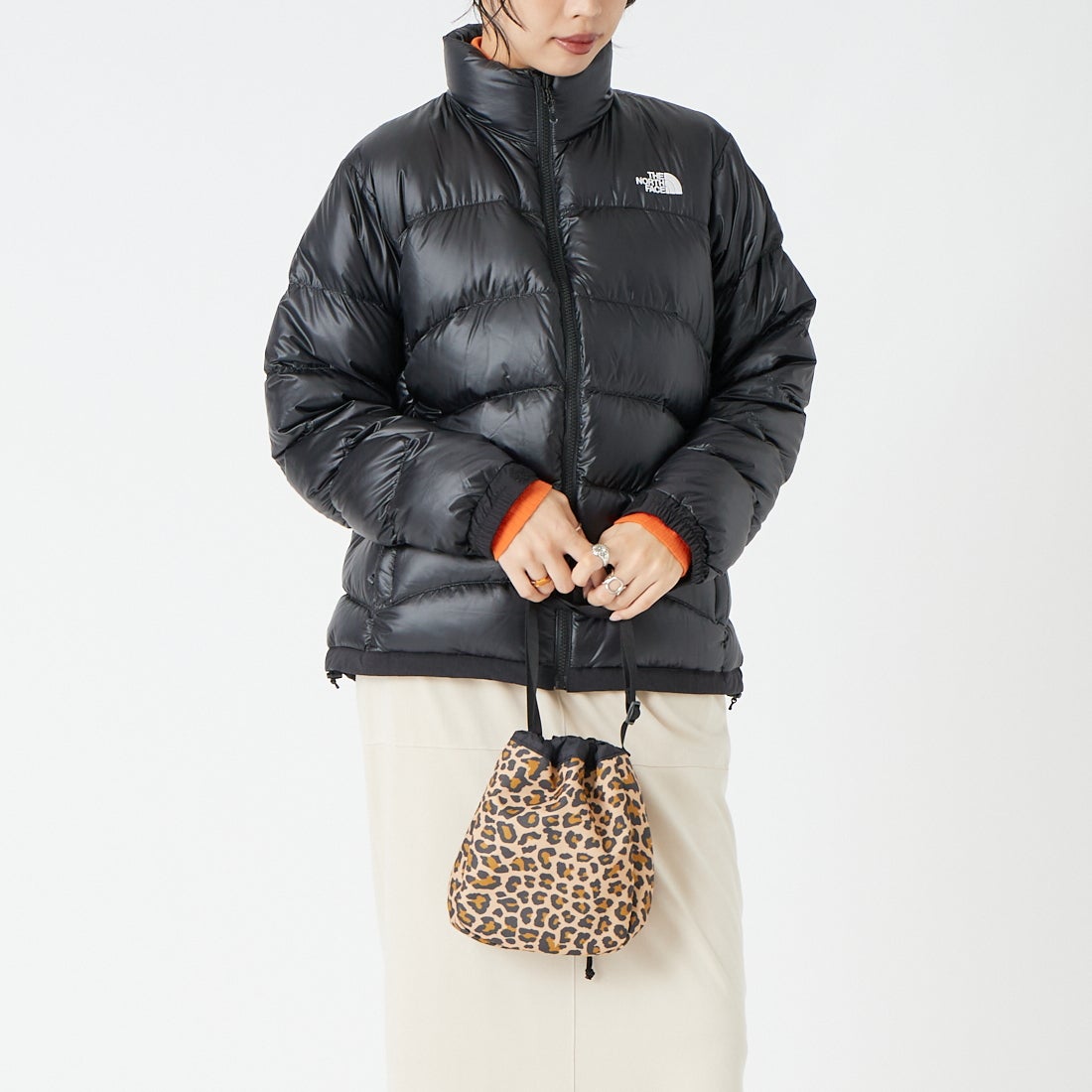 K&&モデル身長：162cm 着用サイズ：L&&