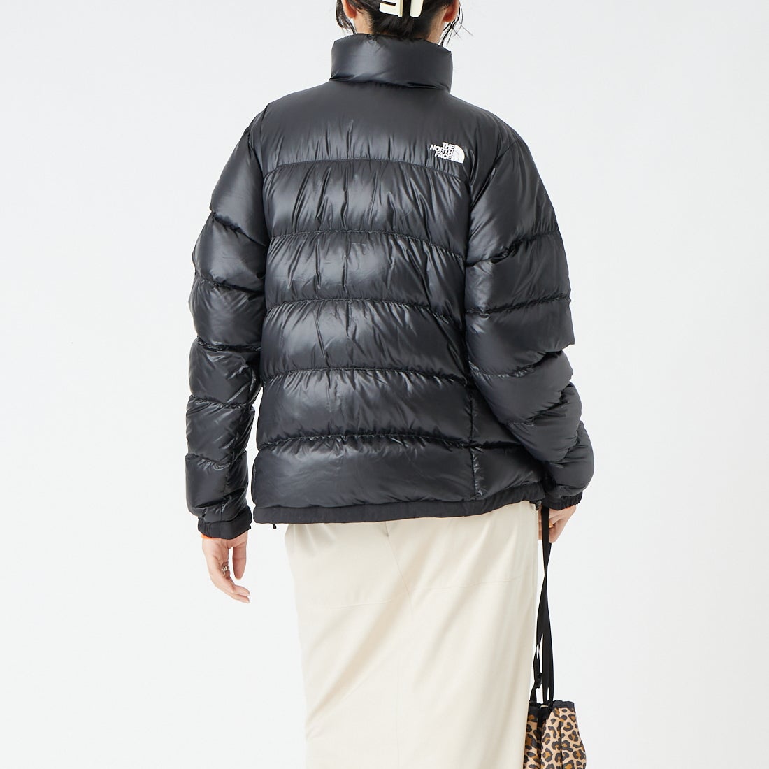 THE NORTH FACE [ザ ノースフェイス] ジップインジップアコンカグアジャケット [NDW92451] K &&モデル身長：162cm 着用サイズ：L&&