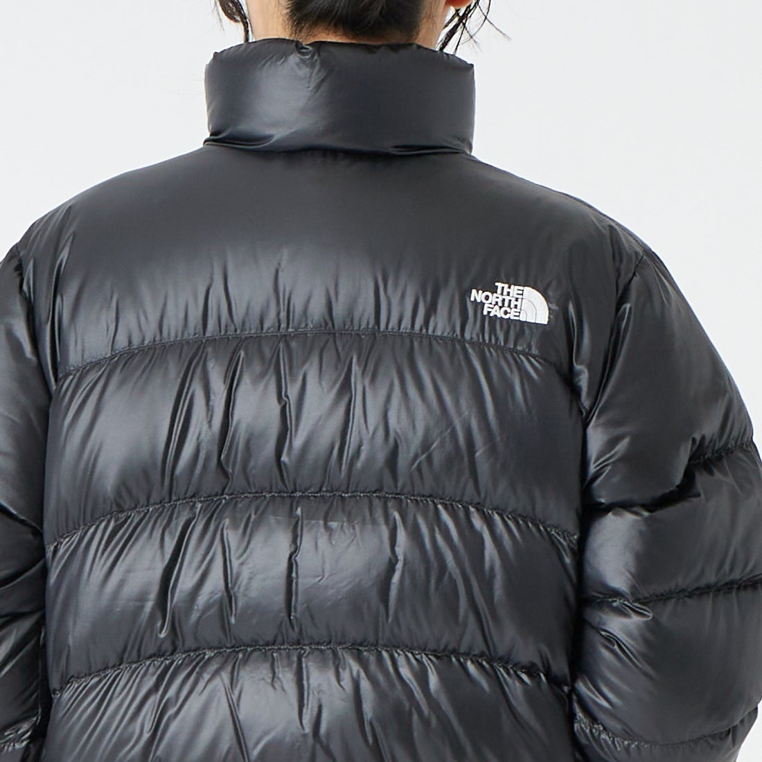 THE NORTH FACE [ザ ノースフェイス] ジップインジップアコンカグアジャケット [NDW92451] K &&モデル身長：162cm 着用サイズ：L&&