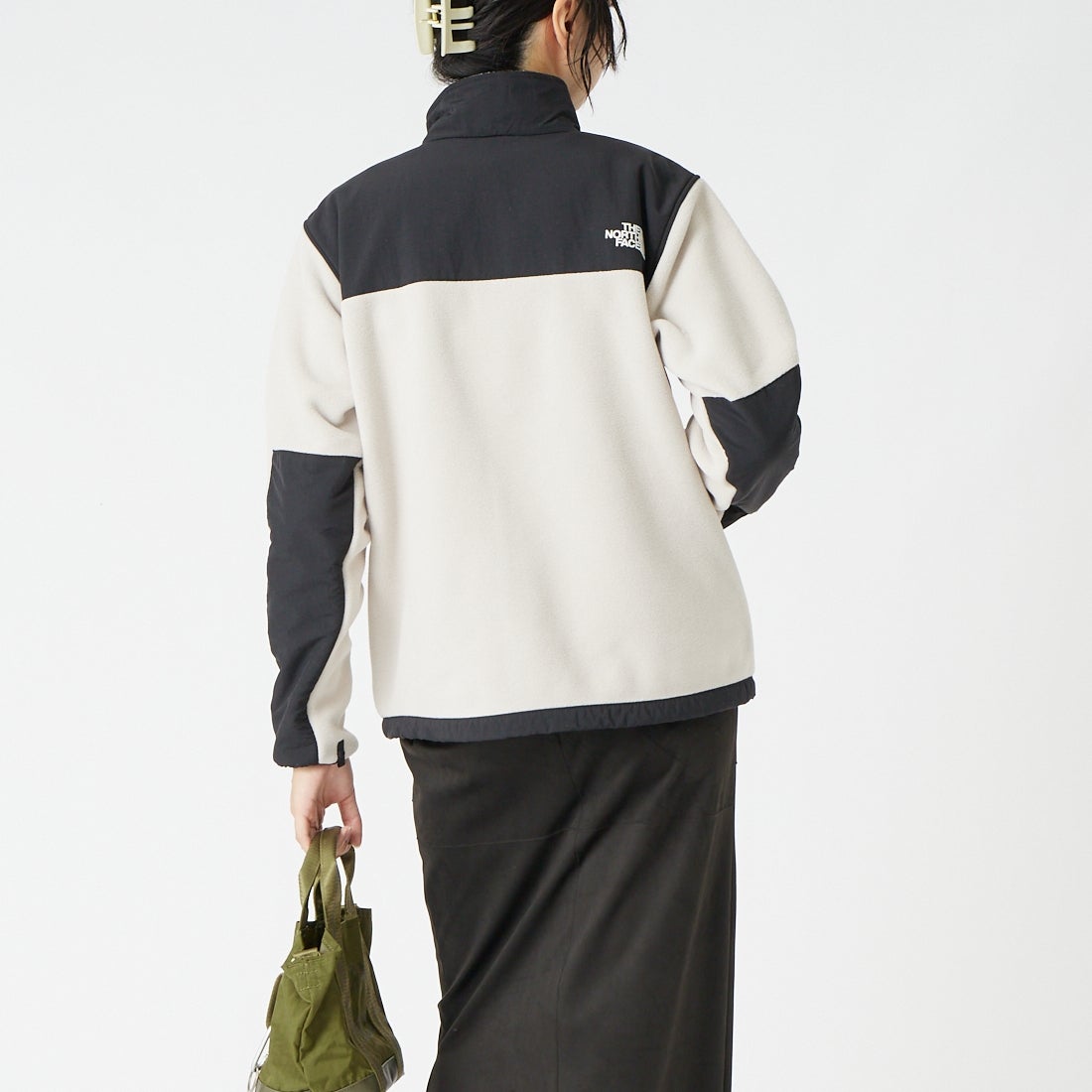 THE NORTH FACE [ザ ノースフェイス] デナリジャケット [NAW62650] FK &&モデル身長：162cm 着用サイズ：M&&