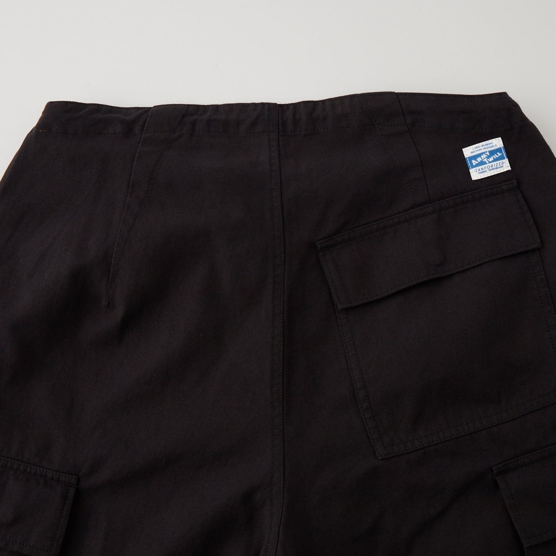 ARMY TWILL SANFORIZED [アーミーツイル サンフォライズド] レフトツイルカーゴパンツ [AM-2655003] BLACK