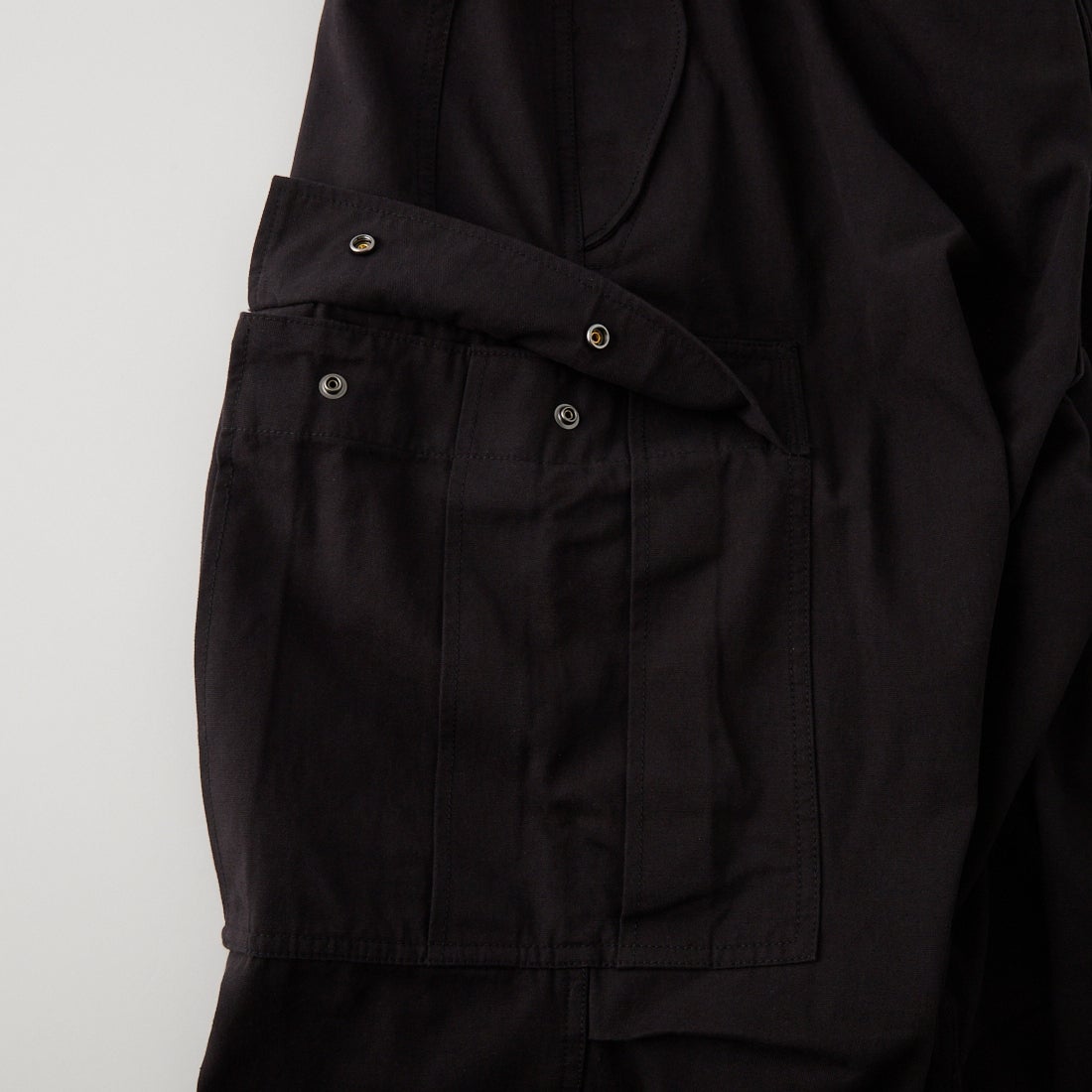 ARMY TWILL SANFORIZED [アーミーツイル サンフォライズド] レフトツイルカーゴパンツ [AM-2655003] BLACK