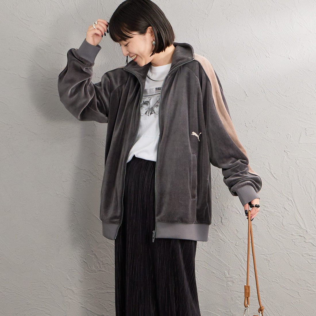 15 SHADOW&&モデル身長：150cm 着用サイズ：S&&