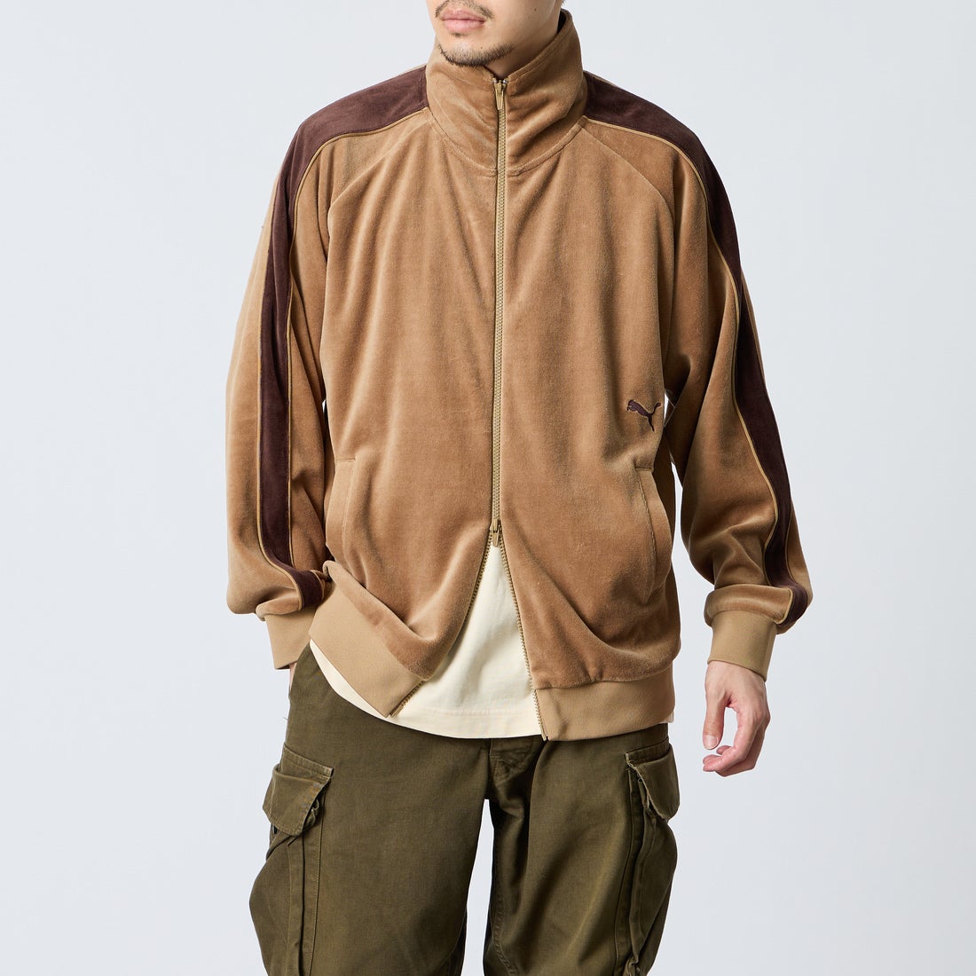 74 SOFT TA&&モデル身長：168cm 着用サイズ：L&&