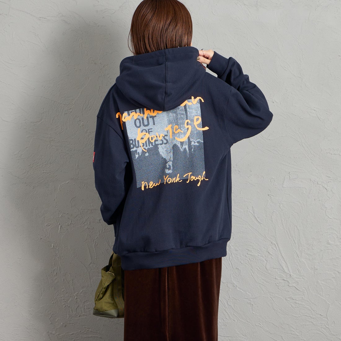 NAVY&&モデル身長：159cm 着用サイズ：S&&