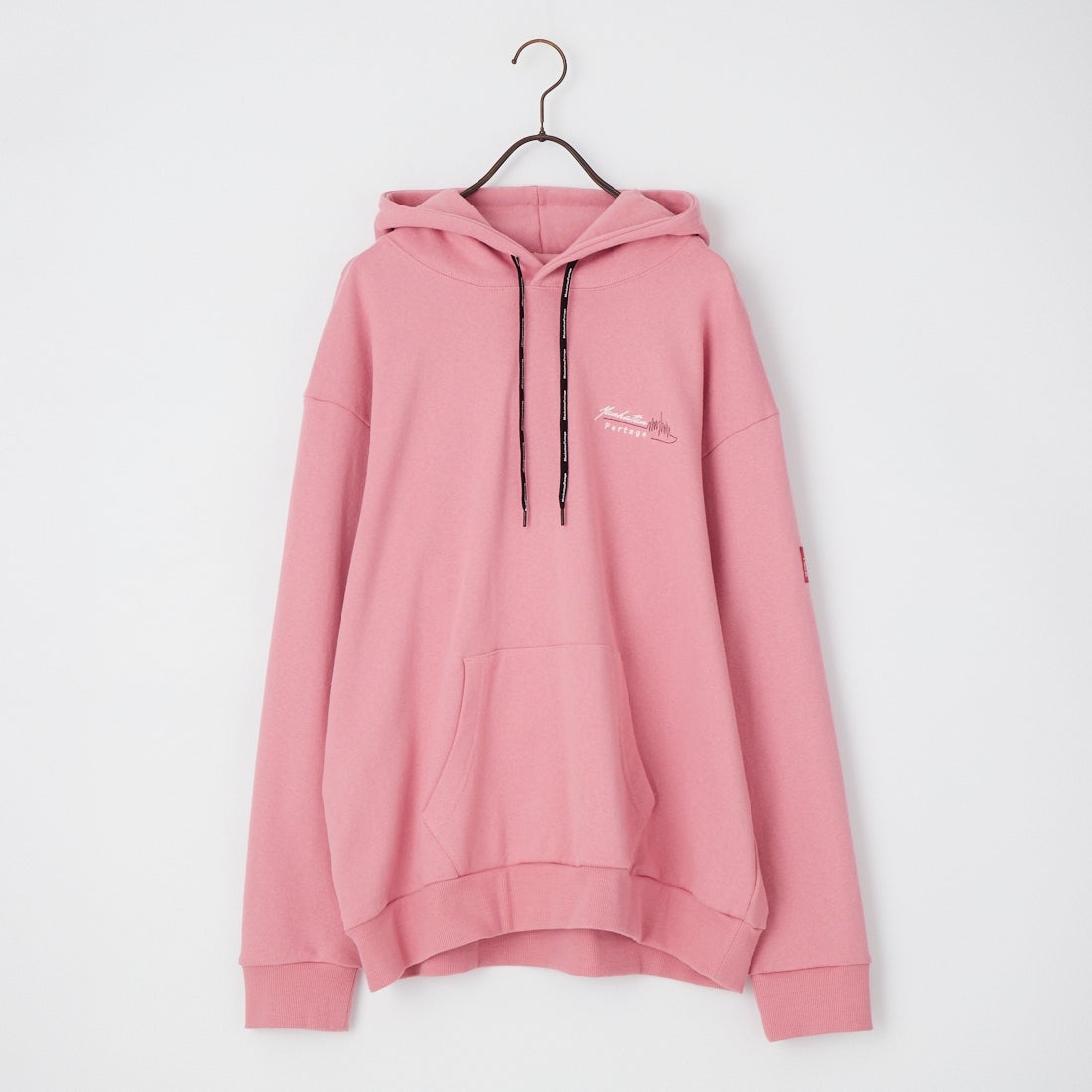 MANHATTAN PORTAGE [マンハッタンポーテージ] 別注 バックフォトプリント スウェットパーカー [26FWMP-IN88-JF] PINK