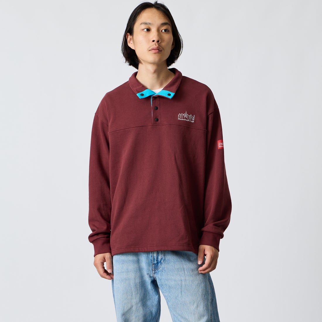 WINE&&モデル身長：175cm 着用サイズ：L&&