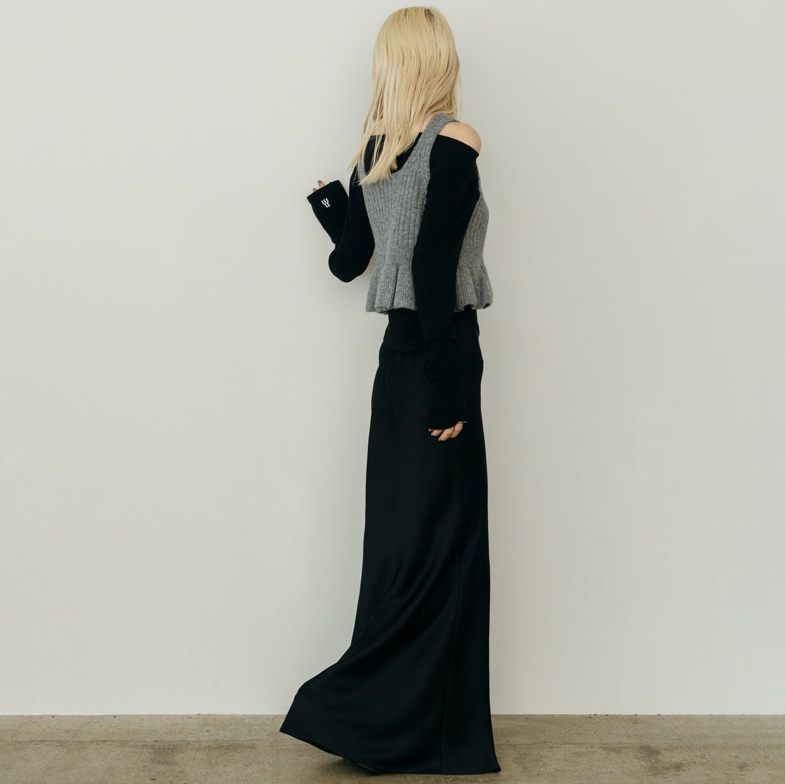 nenom [ネノム] 2WAY ペプラムカシュクールビスチェ [NE26331006] 07 GRAY