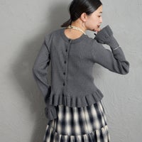 08 CHARCOA&&モデル身長：150cm 着用サイズ：F&&