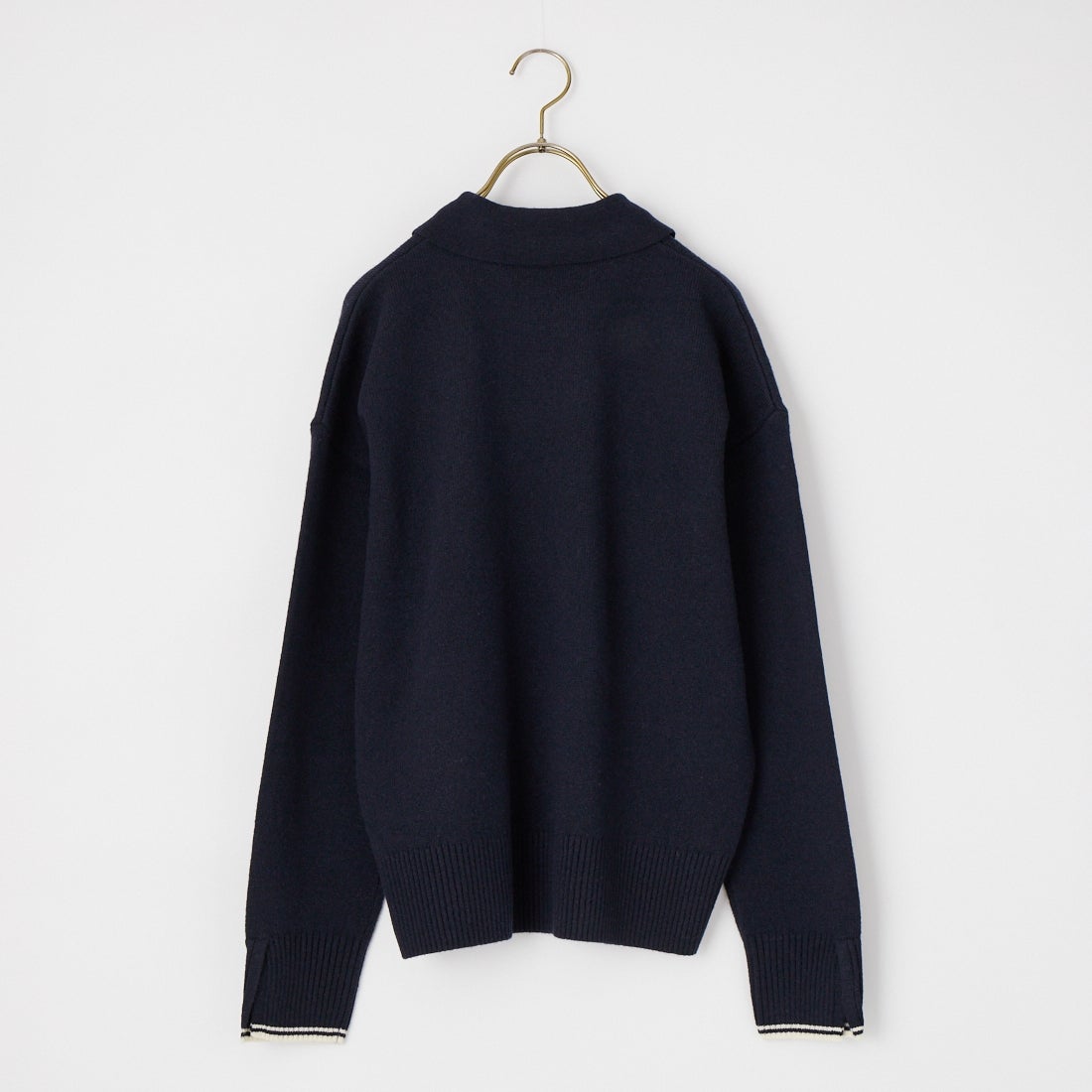 FRED PERRY [フレッドペリー] スプリットカフポロニット [K3128] 608 NAVY