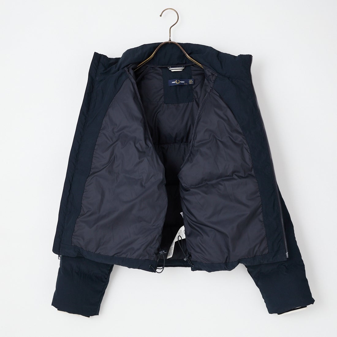FRED PERRY [フレッドペリー] ラグランスリーブパデッドジャケット [J3104] 608 NAVY